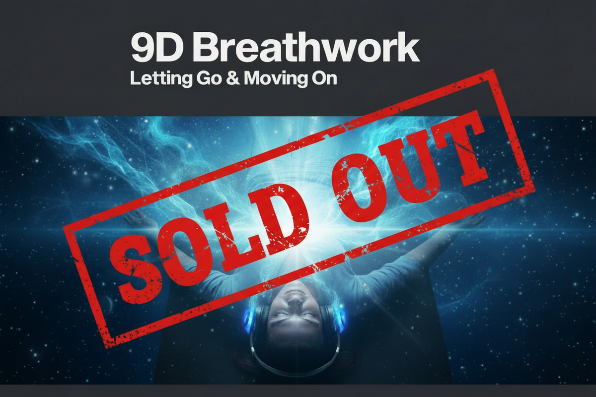 SOLD OUT 26th September 2026, Wentworthville community centre (Sydney) NSW — 9D Breathwork Journey: LET IT GO